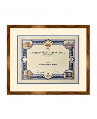 GraduatePro Cornici Laurea Formato A4 Nero per Diploma Documenti  Certificato Foto Plexiglass Wall e Tavolo Foto 20x30 : : Casa e  cucina
